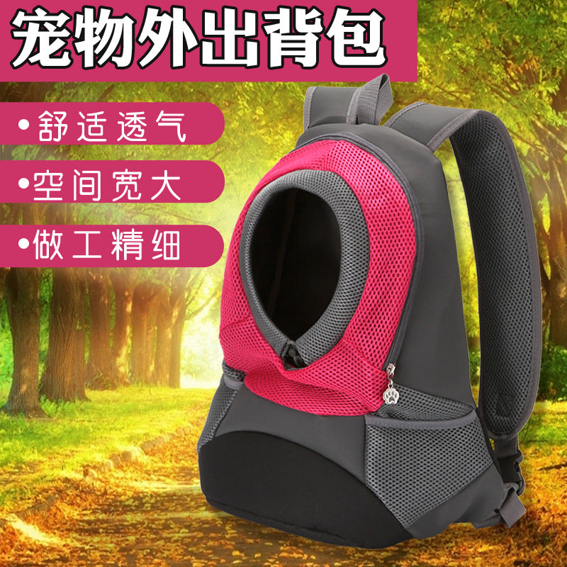 Mochila de Transporte para Cão – Mala de Viagem Confortável para Animais de Estimação