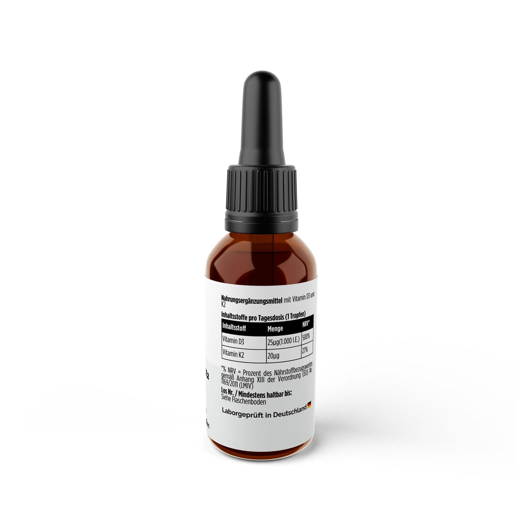 Vitamina D3 + K2 - 1.700 Gotas (1.000 UI) - 50ml
