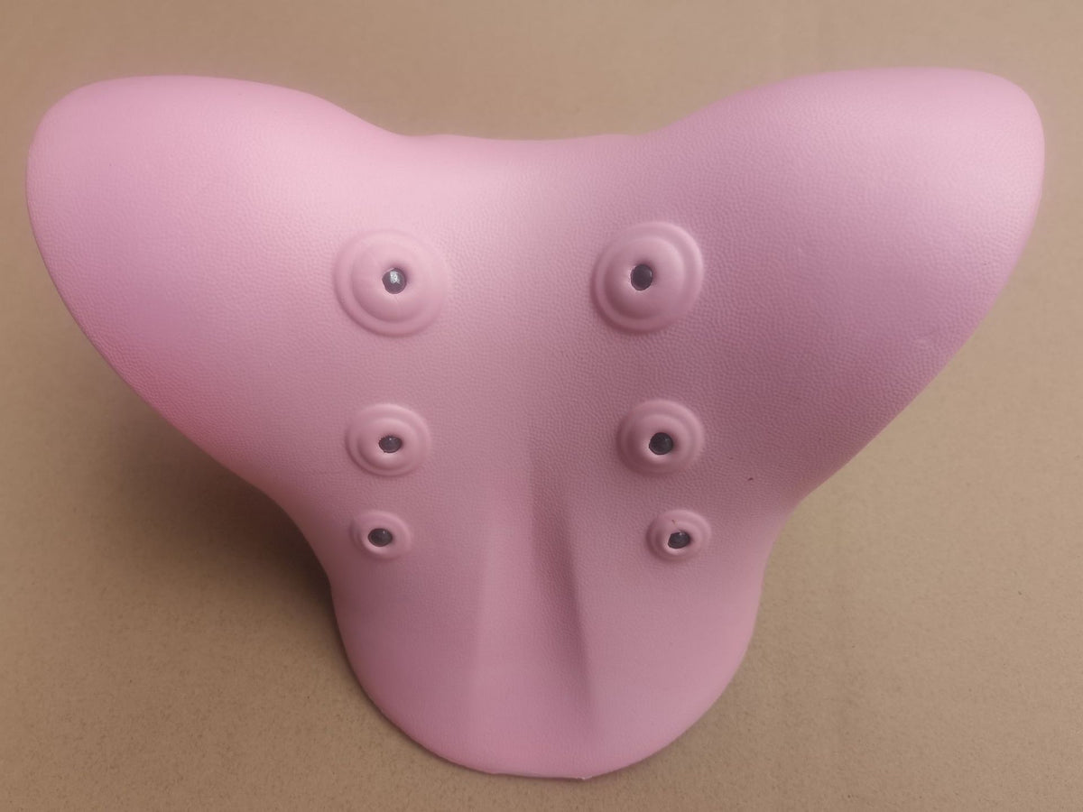 Almofada de Massagem Cervical Tipo C – Alívio de Dores no Pescoço e Ombros