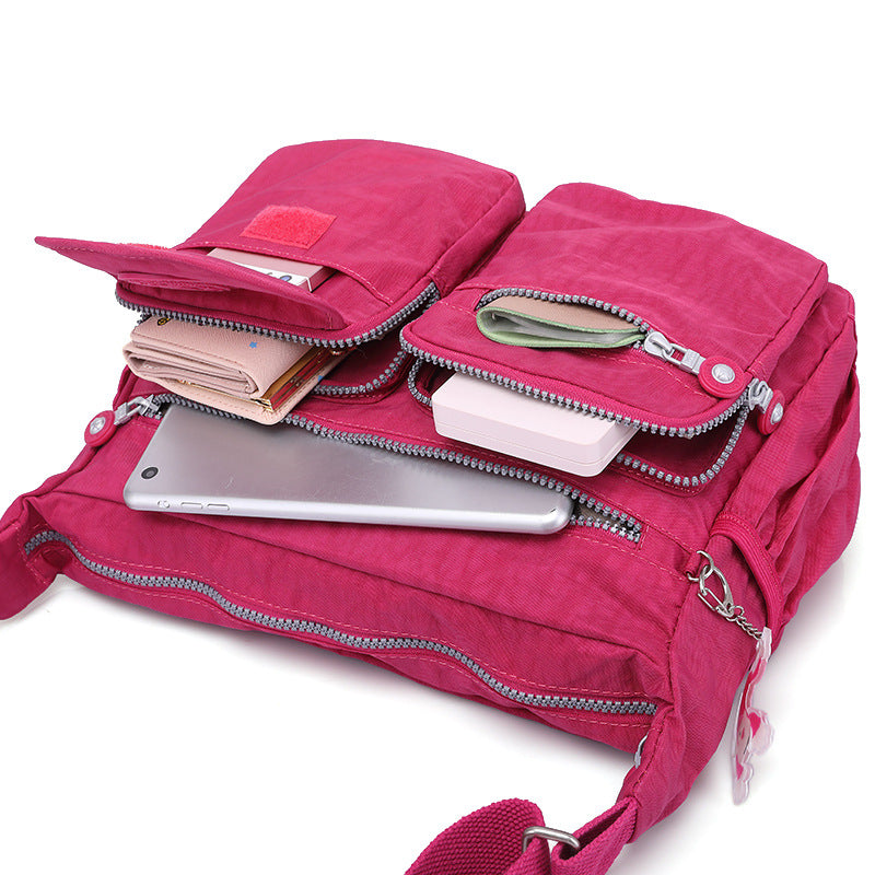 Mala Tiracolo Impermeável para Mulher – Estilo Coreano, Compacta e Versátil