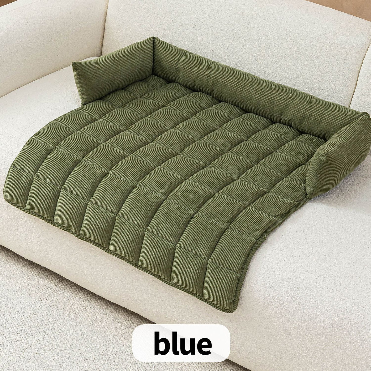 Tapete Antiarranhões para Animais de Estimação – Cama de Cão em Peluche Espesso Antiderrapante para Sofá