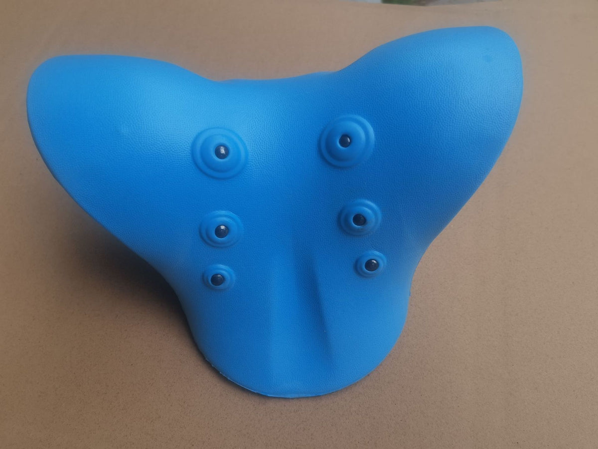 Almofada de Massagem Cervical Tipo C – Alívio de Dores no Pescoço e Ombros