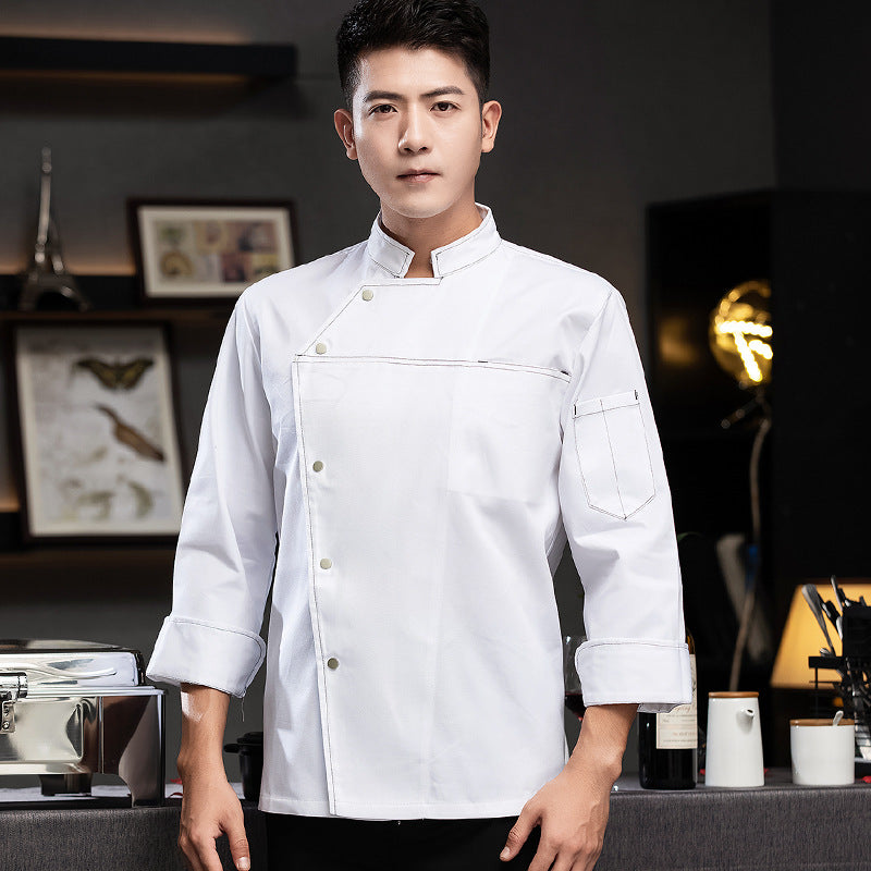 Farda de Chef Profissional Respirável – Manga Curta e Longa | Restaurante e Hotelaria