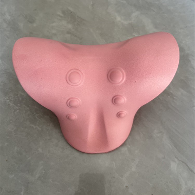 Almofada de Massagem Cervical Tipo C – Alívio de Dores no Pescoço e Ombros