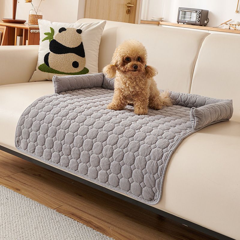 Tapete Antiarranhões para Animais de Estimação – Cama de Cão em Peluche Espesso Antiderrapante para Sofá