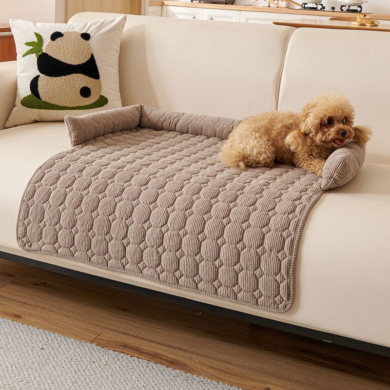 Tapete Antiarranhões para Animais de Estimação – Cama de Cão em Peluche Espesso Antiderrapante para Sofá