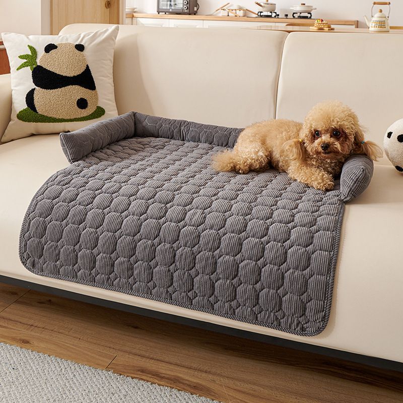Tapete Antiarranhões para Animais de Estimação – Cama de Cão em Peluche Espesso Antiderrapante para Sofá