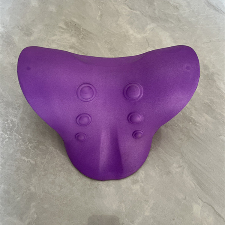 Almofada de Massagem Cervical Tipo C – Alívio de Dores no Pescoço e Ombros