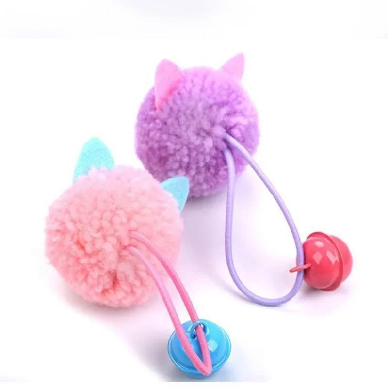 Brinquedo Interativo para Gato – Rato de Pelúcia com Sino