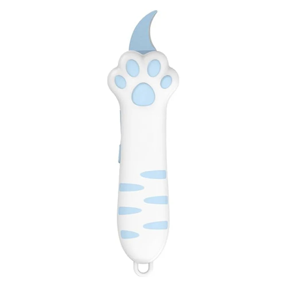 Corta-papel em Forma de Pata de Gato – Mini Faca Utilitária Portátil