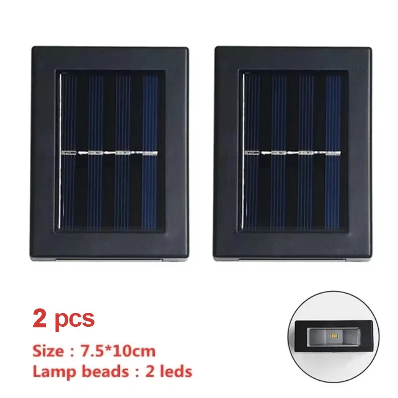 Candeeiro Solar LED para Exterior – Sensor de Luz, Impermeável, Decorativo para Jardim e Parede
