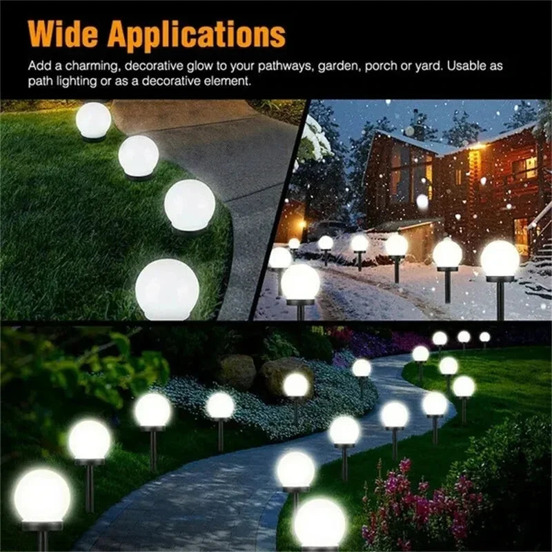 Lâmpadas LED Solares para Exterior – À Prova de Água | Pack 1/3
