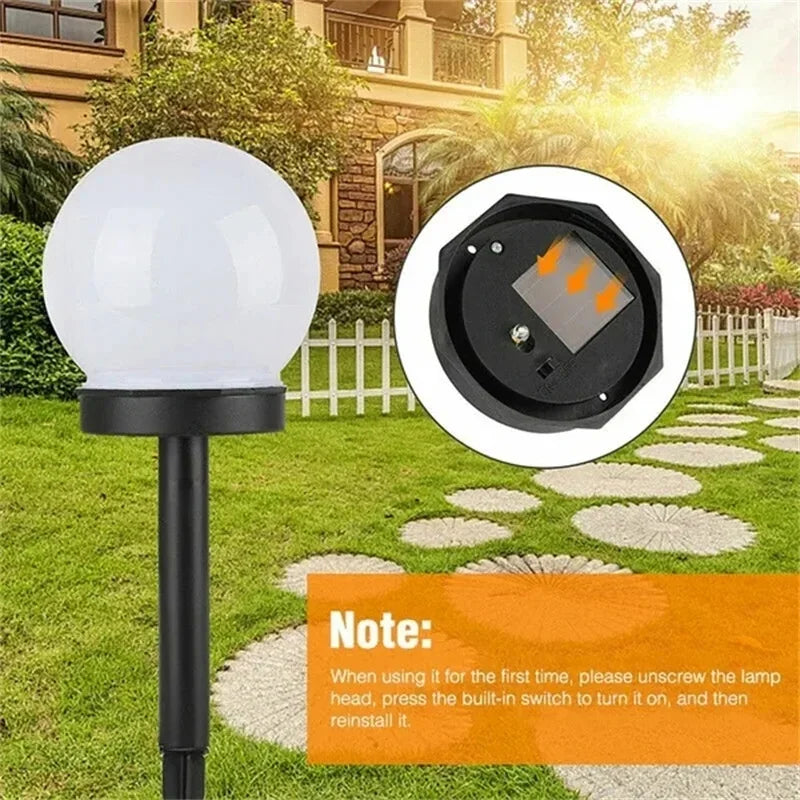 Lâmpadas LED Solares para Exterior – À Prova de Água | Pack 1/3