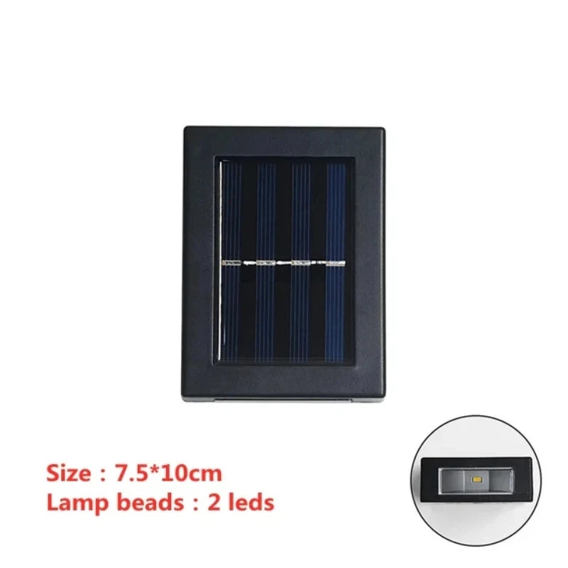 Candeeiro Solar LED para Exterior – Sensor de Luz, Impermeável, Decorativo para Jardim e Parede