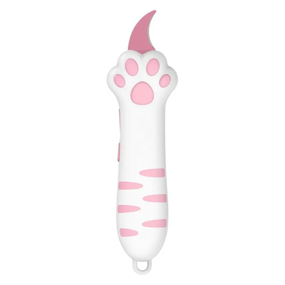 Corta-papel em Forma de Pata de Gato – Mini Faca Utilitária Portátil