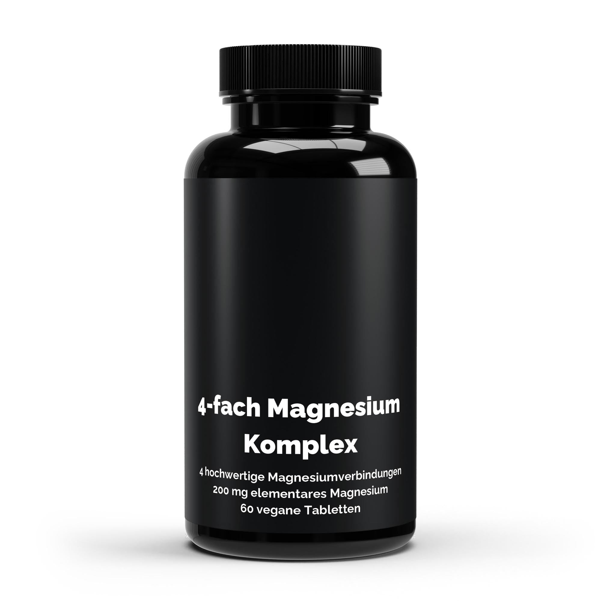 Magnésio Complexo 4x - 60 Comprimidos Veganos